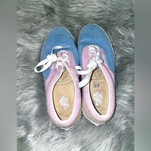 Purple/blue Women’s vans -Sz 7